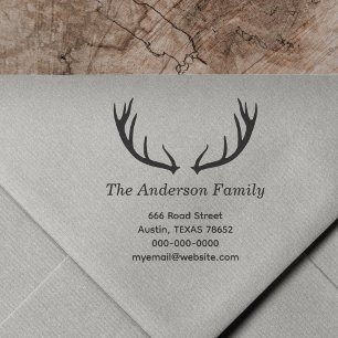 Deer Antlers Permastempel