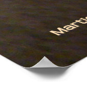 Deer Antlers Poster (Ecke)