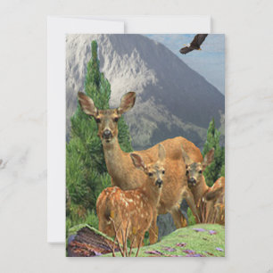 Deer ARt Einladung