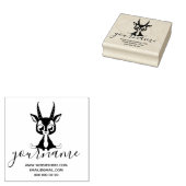 Deer Baby Horns Gummistempel (Stempel)