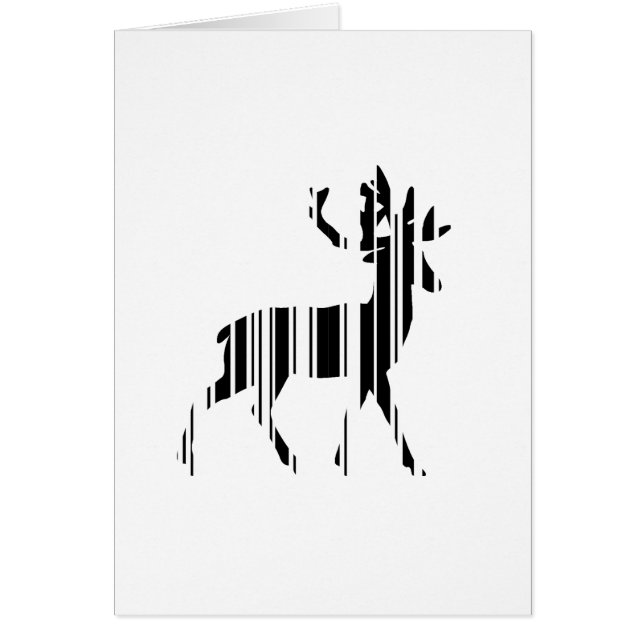 DEER BAR CODE Strichcode-Muster (Vorne)