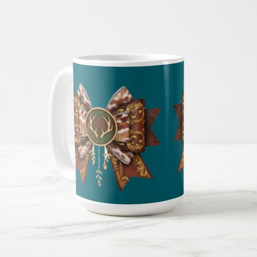 deer bow coquette style kaffeetasse (Vorderseite Links)