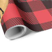 Deer Buck Full Moon Geschenkpapier (Rolleneckpunkt)