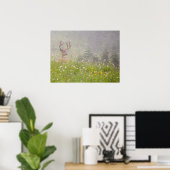 Deer Buck | Nationalpark Rainier Poster (Heimbüro)