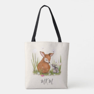 Deer Bunny Butterfly Tasche