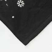 Deer Christmas Tree Xmas Hunting Hunt Men Dad Men Fleecedecke (Ecke)