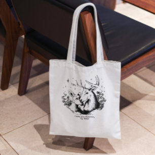 Deer Couple Tragetasche
