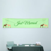 Deer Couple und Daisy Heart Custom Banner (Messeveranstaltung)