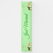 Deer Couple und Daisy Heart Custom Banner (Vertikal)