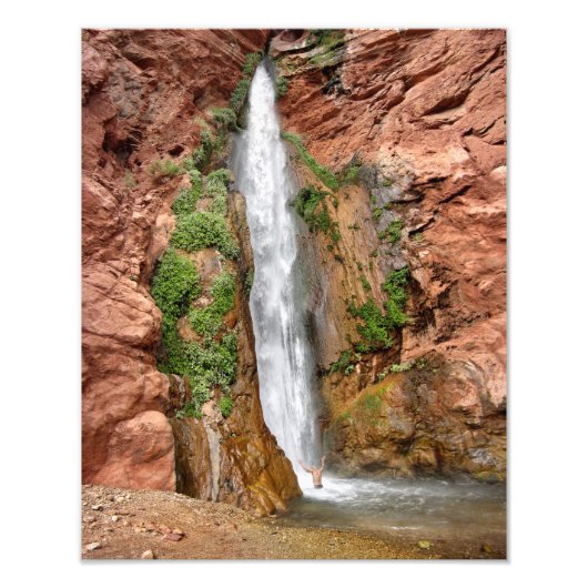 Deer Creek Falls 2 - Grand Canyon - Wasserfall Fotodruck (Vorne)
