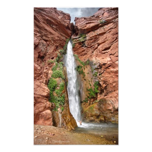 Deer Creek Falls - Grand Canyon - Wasserfall Fotodruck (Vorne)
