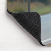 Deer Crossing Sign Mousepad (Ecke)