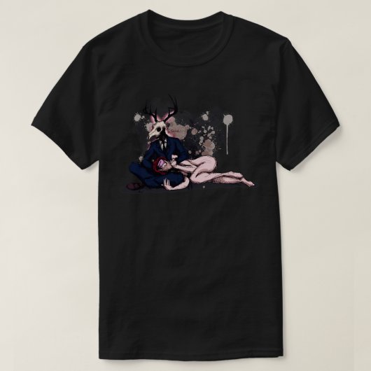 Deer Daddy Shh T-Shirt (Design vorne)