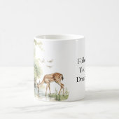 Deer Dragonflies Dream Kaffeetasse (Mittel)