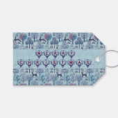 Deer Dreams Holiday Geschenkanhänger (Vorderseite (Horizontal))