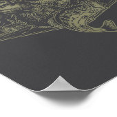 Deer Duck Fishing Hunting Solves Most Of My Proble Poster (Ecke)