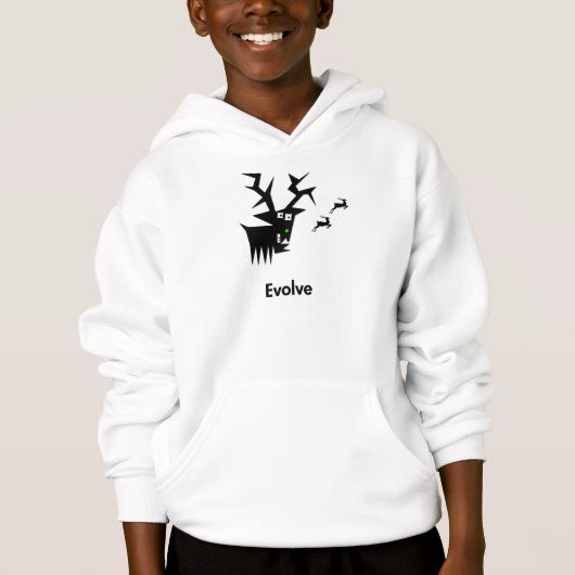 Deer Evolve Hoodie (Vorderseite)