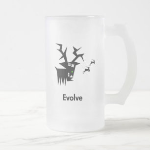 Deer Evolve Mattglas Bierglas