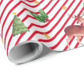 Deer Fantabulous Weihnachten Geschenkpapier (Rolleneckpunkt)