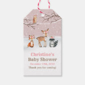 Deer Favor Gift Tag Geschenkanhänger (Vorderseite)