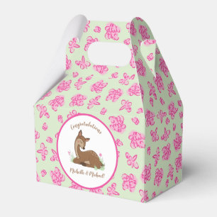 Deer Fawn Baby Shower Geschenkschachtel