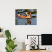 Deer Fawn | Minnesota Poster (Heimbüro)