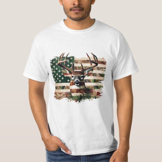 Deer Flag T-Shirt (Vorderseite)