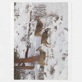 Deer Fleece Blanket (Vorderseite)