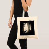 Deer Forest Wildlife Tragetasche (Vorderseite (Produkt))