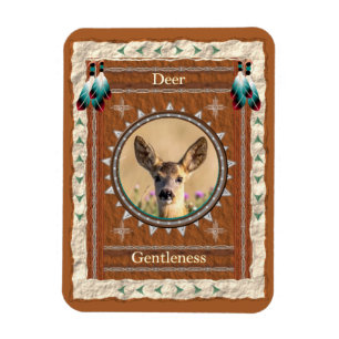 Deer - Gentlness - Vinyl Flexi Magnet