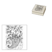 DEER HARE FOX WILDLIFE, DIE KORNUKOPIA DER NATUR GUMMISTEMPEL (Stempel)