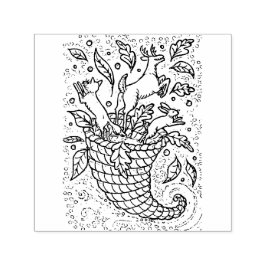 DEER HARE FOX WILDLIFE, DIE KORNUKOPIA DER NATUR PERMASTEMPEL