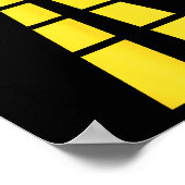 Deer Headlights With Road Markings Couples Costume Poster (Ecke)