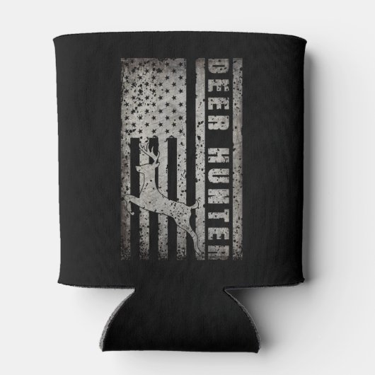 DEER HUNTER AMERICAN FLAG DISTRESSEED DOSENKÜHLER (Rückseite)