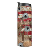 Deer Hunter American Flag Thermosbecher (Nach rechts gedreht)