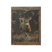 Deer Hunter Blanket, Gift For Dad, Funny Hunter Notizblock (Rotiert)