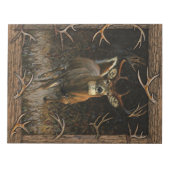 Deer Hunter Blanket, Gift For Dad, Funny Hunter Notizblock (Vorderseite)