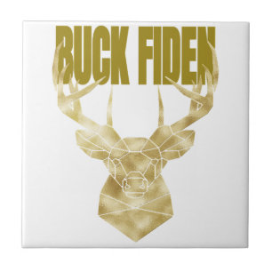 Deer Hunter Buck Fiden Political Anti-BIden Wall H Fliese