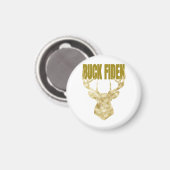 Deer Hunter Buck Fiden Political Anti-BIden Wall H Magnet (Vorderseite/Rückseite)