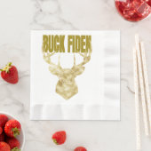 Deer Hunter Buck Fiden Political Anti-BIden Wall H Serviette (Beispiel)
