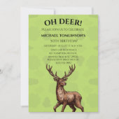 Deer Hunter Camouflage Geburtstagseinladung Einladung (Vorderseite)