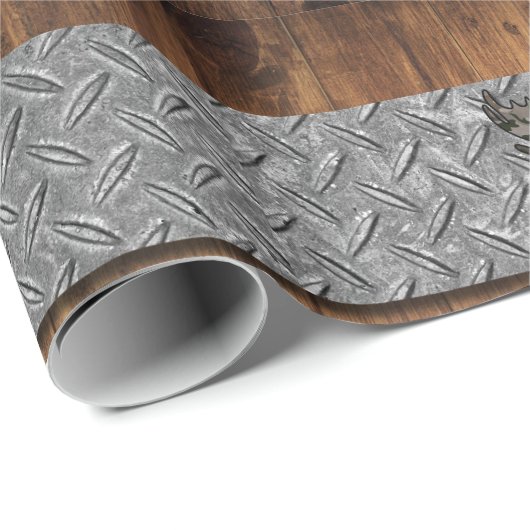 Deer Hunter Geschenkpapier (Rolleneckpunkt)