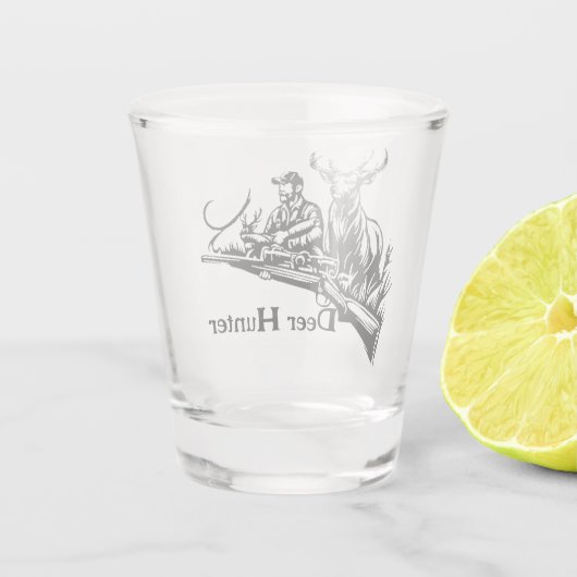 Deer Hunter Schnapsglas (Rückseite)