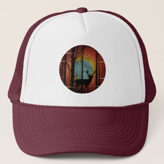 DEER HUNTER VINTAG TRUCKERKAPPE (Vorderseite)