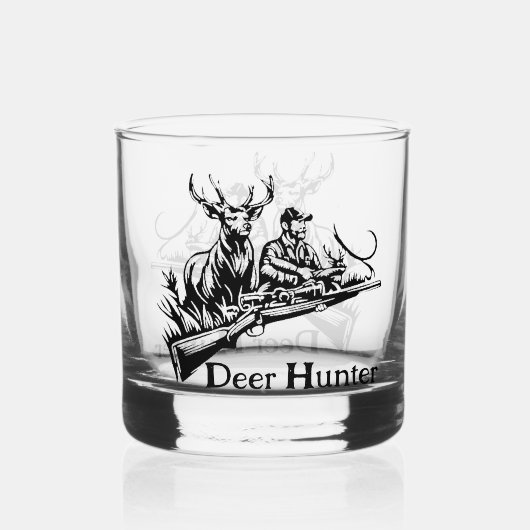 Deer Hunter Whiskyglas (Rückseite)