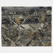 DEER HUNTERS CAMOUFLAGE 1 FLEECEDECKE (Vorderseite (Horizontal))