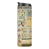 Deer Hunting Checklist Hunters Thermosbecher (Nach rechts gedreht)