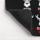 Deer Hunting Gift Hunter Of All Santa's Reindeer Mousepad (Ecke)