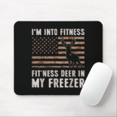 Deer Hunting I'm Into Fitness Fit'ness Deer In My Mousepad (Mit Mouse)