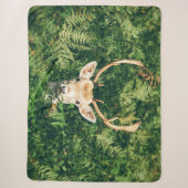 DEER in FERNS Sherpadecke (Vorderseite)